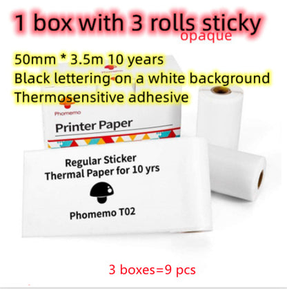 Portable Mini Thermal Label Printer Home Photo Printer Student Wrong Question Printer Bluetooth-Compatible Mini Label Printer Price Tag